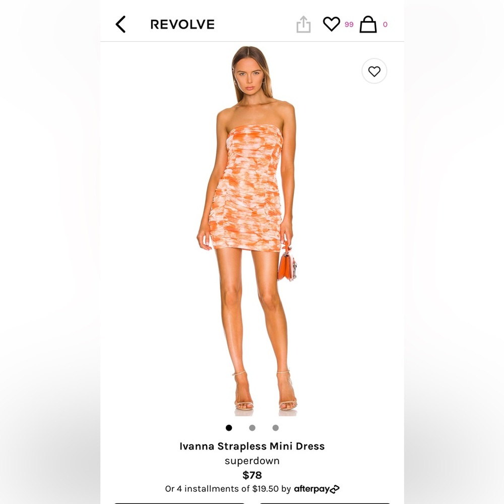 Strapless REVOLVE dress